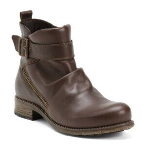 ERIC MICHAEL Made In Portugal Leather Tucson Booties